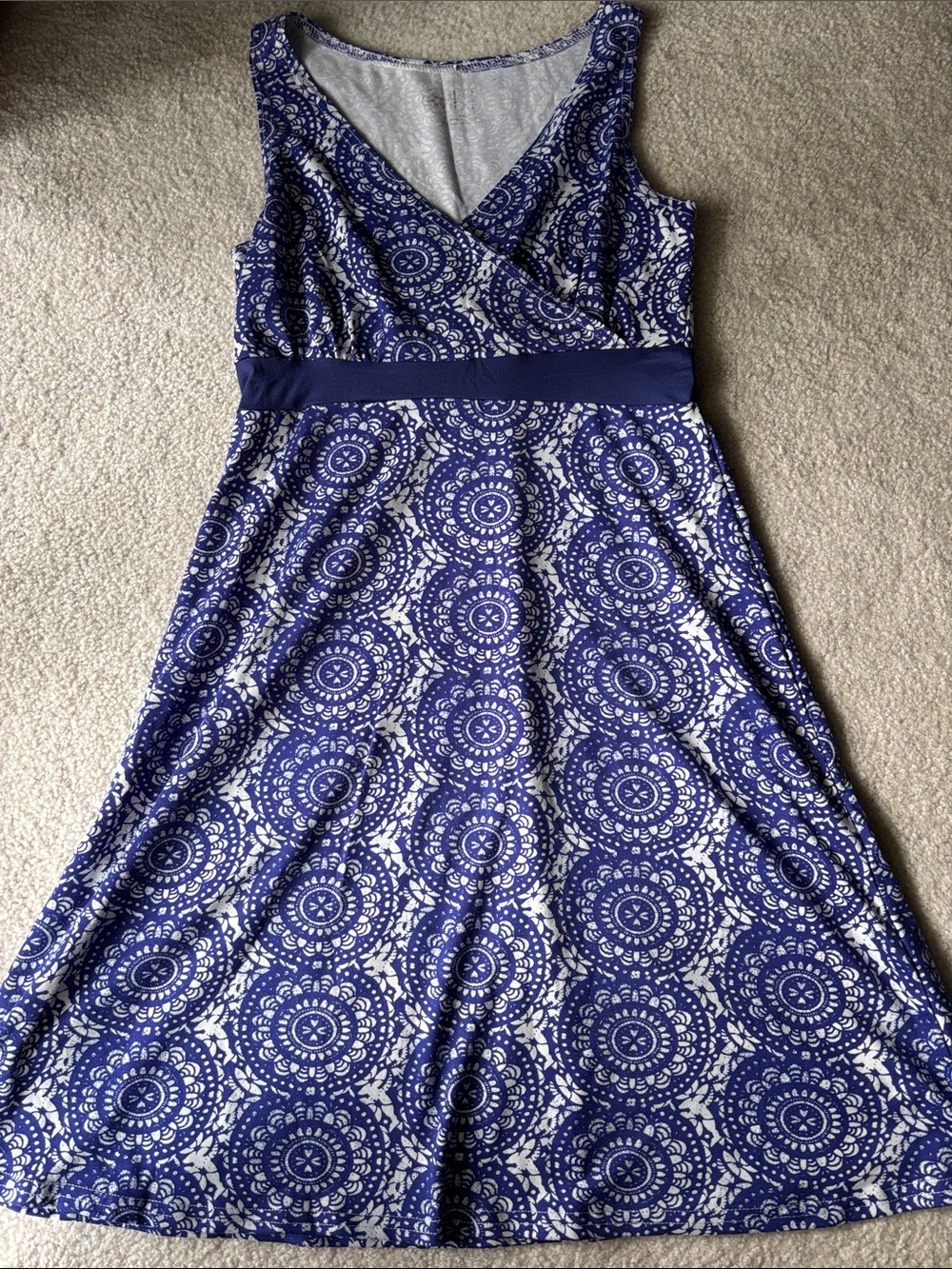 lola Comfy medallion print dress
